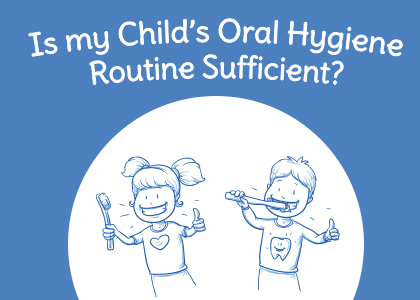 Cornelius dentist, Dr. Ryan Whalen at Whalen Dentistry tells parents about what an ideal oral hygiene routine for children includes.