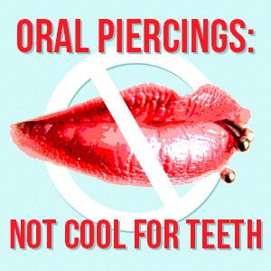 Cornelius dentist, Dr. Ryan Whalen at Whalen Dentistry discusses the topic of oral piercings, and whether they can be harmful to your teeth.