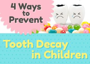 Cornelius' dentist, Dr. Ryan Whalen at Whalen Dentistry, shares four easy ways to help prevent tooth decay in children so they can have a head start on a healthy, happy smile for life.