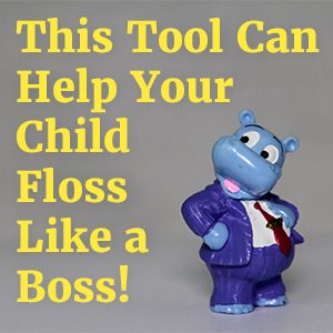 Cornelius' dentist, Dr. Ryan Whalen at Whalen Dentistry, gives parents details on how they can help their children have fun with flossing. Hint: just add water!
